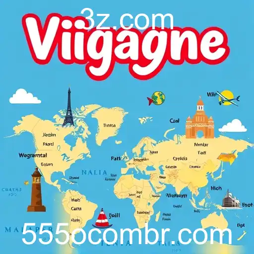 Descubra as Maravilhas do Mundo Através do Jogo de Viagens no 555o